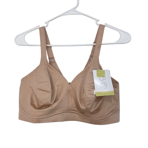 Amoena Magdalena SB Women Seamless Minimizer Bra 36D Nude Full Coverage - Picture 12 of 12